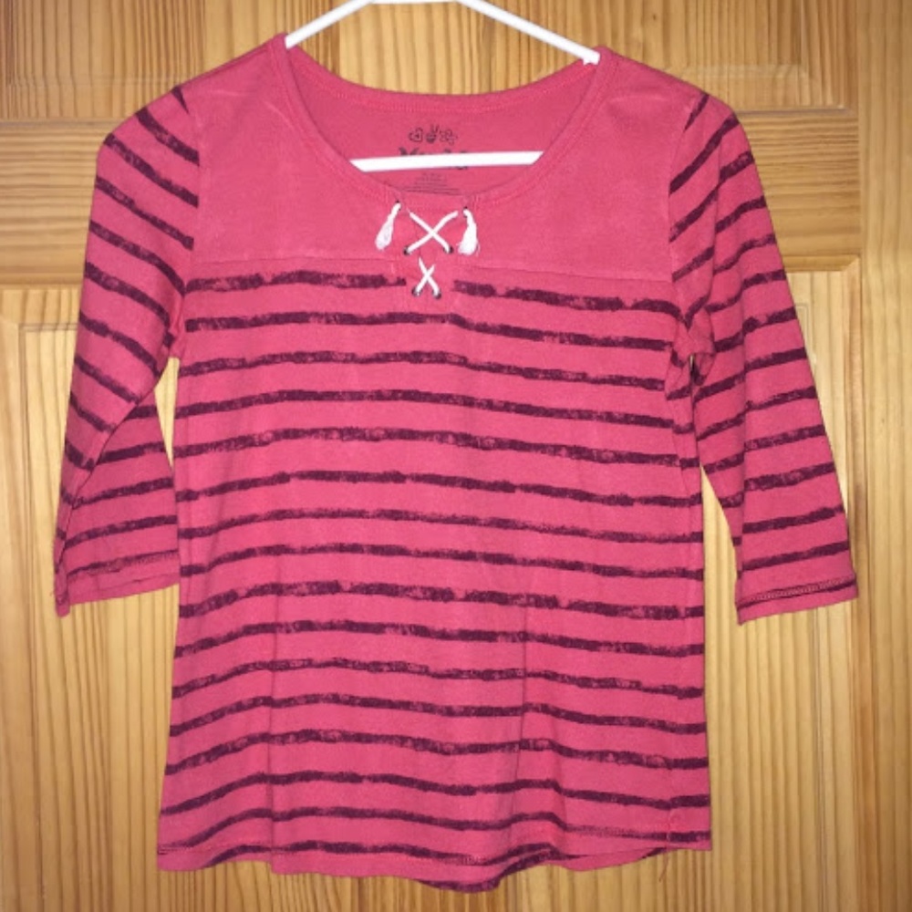 Mudd Mid-Length Sleeve Top